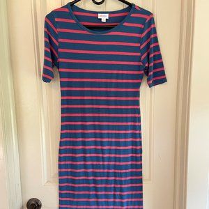 LuLaRoe Julia short sleeve dress size S